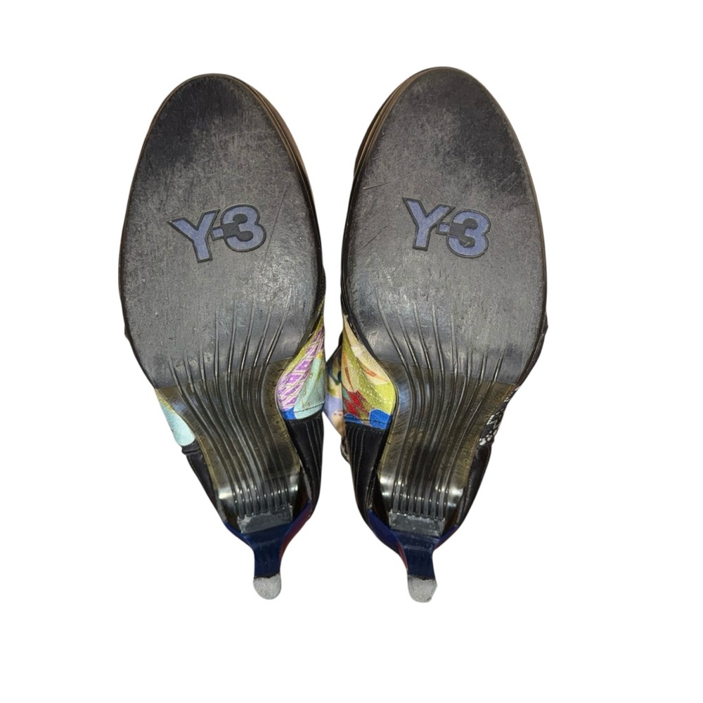Y-3 Yohji Yamamoto Adidas Heeled Sneaker Patchwork Adiprene Rare Y2K Women’s 10 - Picture 5 of 9